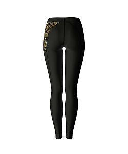 VÝPRODEJ - Dámské funkční spodky dlouhé GOLDEN EYE černá Bamboo Thermo, L, XL