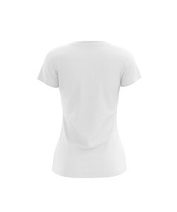 VÝPRODEJ - Dámské funkční tričko SPORTY krátký rukáv bílá Bamboo Ultra CLASSIC, M