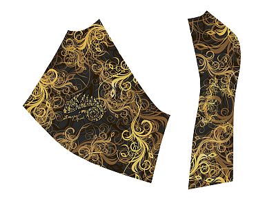 VÝPRODEJ - Dámské funkční triko dlouhý rukáv GOLD ELEGANT černá Bamboo Ultra, XXL