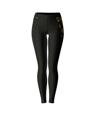 VÝPRODEJ - Dámské funkční spodky dlouhé GOLDEN EYE černá Bamboo Thermo, L, XL